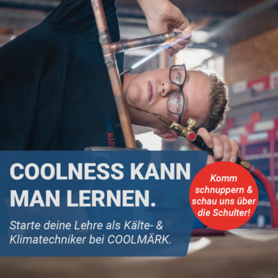 Die Online Marketing Lehrlingskampagne für Coolmärk steht unter dem Motto: „Coolness kann man lernen“.