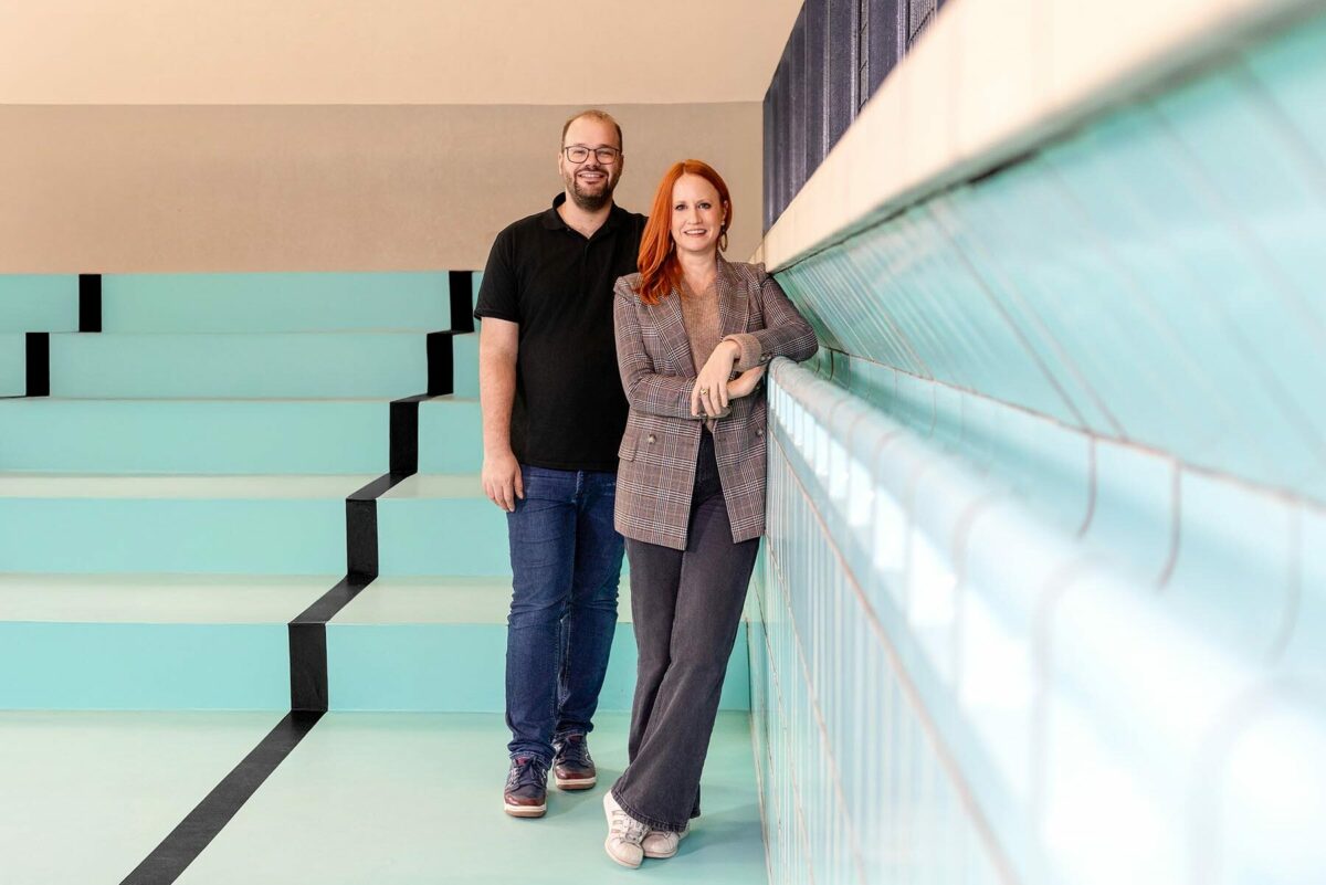 Florian Dünser und Ursula Fehle von voor